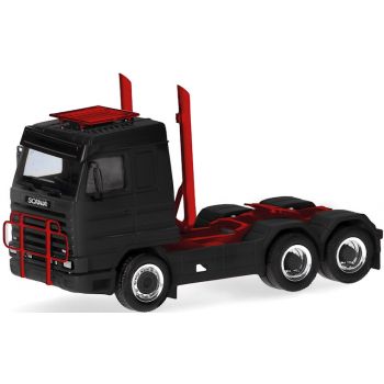 Scania 143 Streamline Zugmaschine 3achs (6x4), schwarz