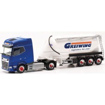 DAF XG+ 35cbm Eutersilo-Sattelzug, GREIWING logistics for you, Duisburg - Nordrhein-Westfalen