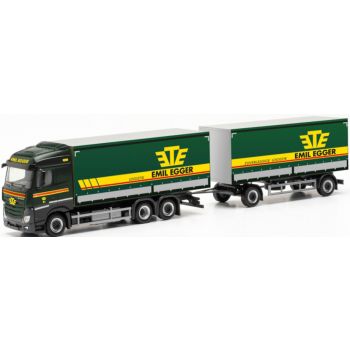 Mercedes-Benz Actros Streamspace 2.5 Pritschen-/Planen-Hängerzug, Emil Egger, St.Gallen - Schweiz