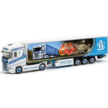 Scania CS 20 HD Gardinenplanen-Sattelzug, Spedition Höhner - 60 Jahre, Weyerbusch, Rheinland-Pfalz