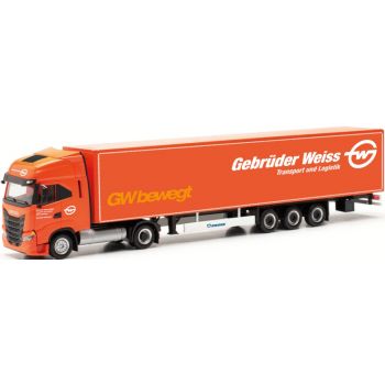 Iveco S-Way LNG Koffer-Sattelzug 15m, Gebrüder Weiss GmbH, Hauptsitz Lauterach - Österreich