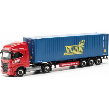 Iveco S-Way LNG Container-Sattelzug, HH Bode / Tailwind, Lübeck - Schleswig-Holstein