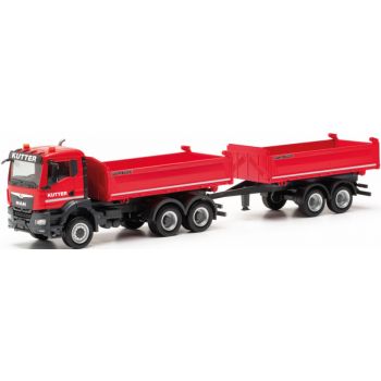 MAN TGS NN Baukipper-Hängerzug 3a/2a, Kutter - Memmingen, Bayern