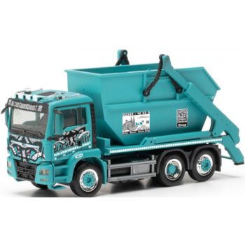 MAN TGS M Euro 6c Absetzkipper AK 16, KS Containerdienst / Black Sheep, Troisdorf - Nordrhein-Westfalen