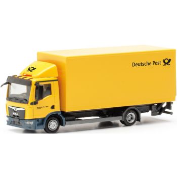 MAN TGL Koffer-LKW mit Ladebordwagen, Deutsche Post
