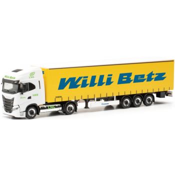 Iveco S-Way LNG Gardinenplanen-Sattelzug, Willi Betz, Reutlingen - Baden-Württemberg