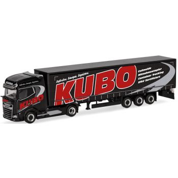 DAF XG+ Gardinenplanen-Sattelzug, KUBO - Breitscheid, Hessen