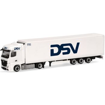 Mercedes-Benz Actros Bigspace Lowliner-Kühlkoffersattelzug, DSV - Hedehusene, Dänemark