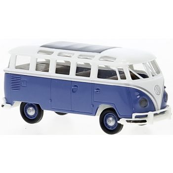 VW T1b Samba, blau/weiß, Baujahr 1960