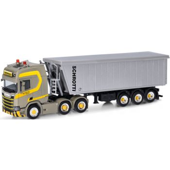 Scania CR 20 HD, Stöffelliner-Sattelzug, Dornbierer - Schrotti, Thal - Schweiz