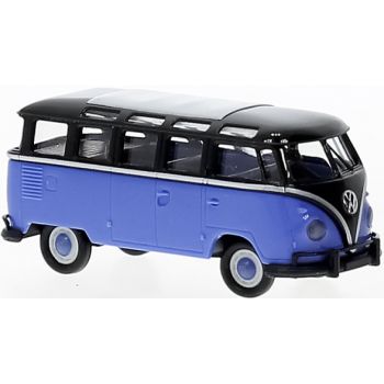 VW T1 Samba, schwarz/blau, Baujahr 1960