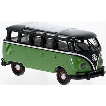 VW T1b Samba, schwarz/grün, Baujahr 1960