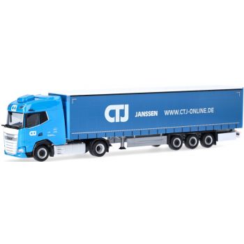 DAF XG Gardinenplanen-Sattelzug, CTJ Janssen - WWW.CTJ-ONLINE.DE - Dormagen, Nordrhein-Westfalen