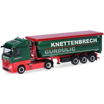 Mercedes-Benz Actros Streamspace Stahlmulden-Sattelzug, Knettenbrech & Gurdulic, Wiesbaden - Hessen