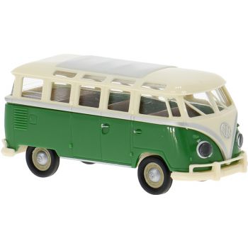 VW T1b Samba in hellbeige/grün, Baujahr 1960