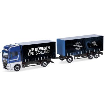 MAN TGX GX Gardinenplanen-Hängerzug, Stickelmann - Wir bewegen Deutschland!, Würselen - Nordrhein-Westfalen