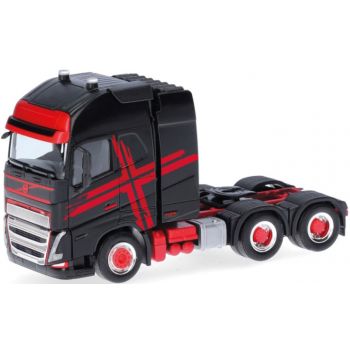 Volvo FH 16 GL XL 2020 Zugmaschine mit Schwerlastturm, schwarz/rot