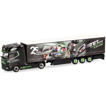 DAF XG+ Gardinenplanen-Sattelzug, TET Spedition 25 Jahre Jubiläums-Truck, Merenberg - Hessen
