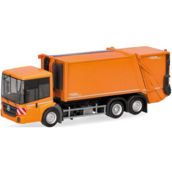 Mercedes-Benz Econic Pressmüllfahrzeug FAUN VARIOPRESS, kommunalorange