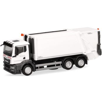 MAN TGS NN Pressmüllfahrzeug FAUN VARIOPRESS, weiß