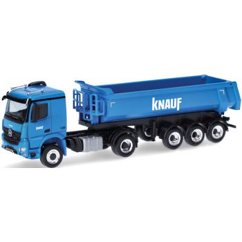 Mercedes-Benz Arocs Classicspace, Carnehl Rundmulden-Sattelzug, KNAUF - Iphofen, Bayern