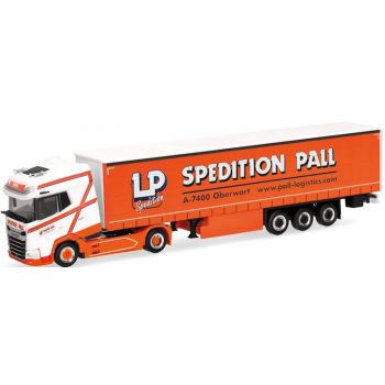 DAF XG+ Gardinenplanen-Sattelzug, LP Spedition Ludwig Pall, Oberwart - Österreich