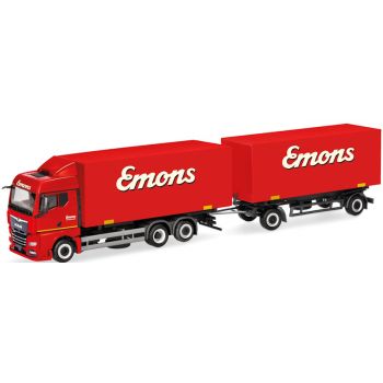 MAN TGX GM Wechselkoffer-Hängerzug, Spedition Emons, Köln - Nordrhein-Westfalen