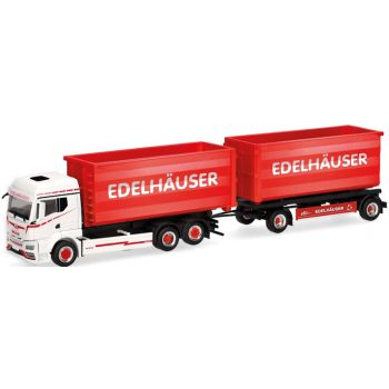 MAN TGS TM Abrollmulden-Hängerzug, Edelhäuser, Rothenburg ob der Tauber - Bayern