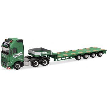 Volvo FH GL XL 2020 Semitieflade-Sattelzug, Kübler Spedition - Michelfeld-Erlin, Baden-Württemberg