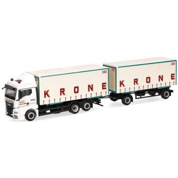 MAN TGX GM Wechselgardinenplanen-Hängerzug, Circus Krone, München - Bayern