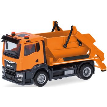 MAN TGS NN Absetzkipper AK12, kommunalorange