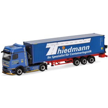 Mercedes-Benz Actros L ProCabin Bigspace, Container-Seitenlader, Thiedmann - Ihr Spezialist für Containerlogistik, Leutkirch - Bayern