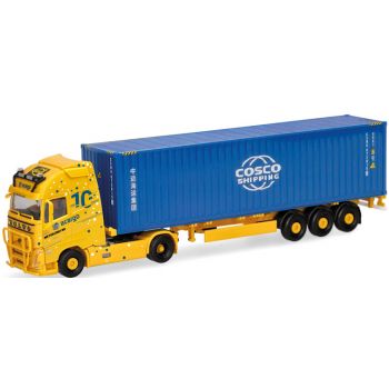 Volvo FH GL XL 2020, Container-Sattelzug, Acargo Meyer & Meyer / 40ft. Cosco Shipping, Hamburg