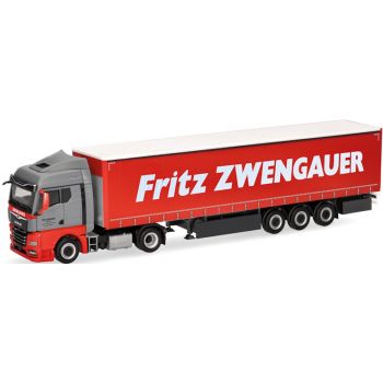 MAN TGX GM Gardinenplanen-Sattelzug, Fritz Zwengauer, Leutershausen - Bayern