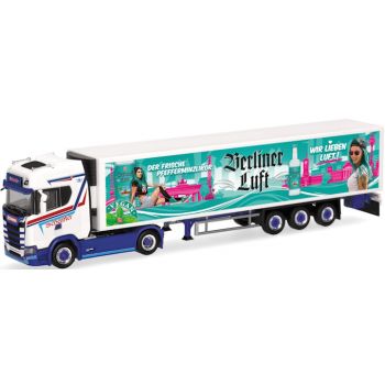 Scania CS20 HD Kühlkoffer-Sattelzug, Scheufler - Berliner Luft, Wohratal - Hessen