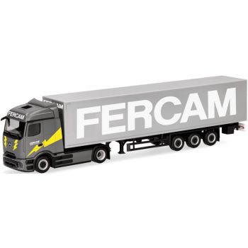 Mercedes-Benz eActros 600 ProCabin Streamspace, Koffer-Sattelzug Spedition Fercam, Bozen - Italien