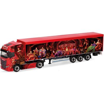 Iveco S-Way Schubboden-Sattelzug, Perrotti, Lucera - Italien