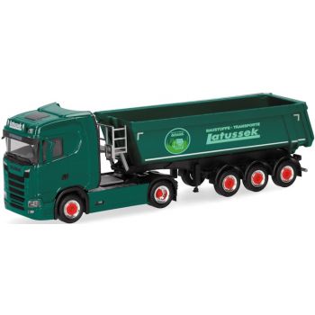 Scania CS20 ND Rundmulden-Kippsattelzug, Latussek - Dortmund, Nordrhein-Westfalen