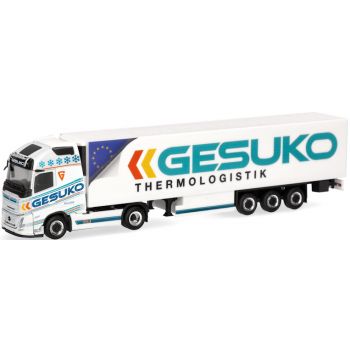 Volvo FH Aero GL XL Kühlkoffer-Sattelzug, GESUKO Thermologistik, Hauneck - Hessen