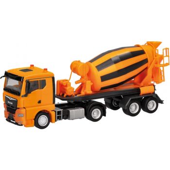 MAN TGX GN Betonmischer-Sattelzug 2achs/2achs, orange