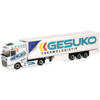DAF XG Kühlkoffer-Sattelzug, GESUKO Thermologistik, Hauneck - Hessen