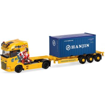 DAF XG+ 20ft.-Container-Sattelzug, Acargo - Open Top HANJIN, Hamburg
