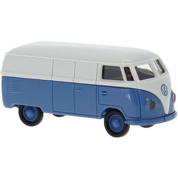 VW T1a Kasten, hellgrau/blau, Baujahr 1950