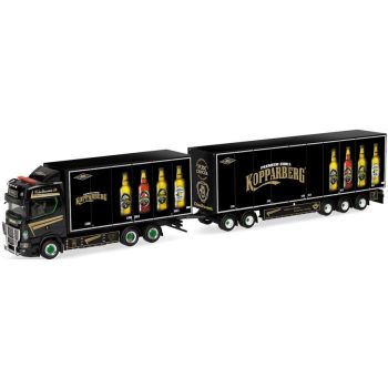 Scania CS 20 HD Schwedencombi-Hängerzug, Kopparberg Bier, Kopparberg - Schweden