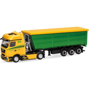 Mercedes-Benz Actros L ProCabin Bigspace Stahlmulden-Sattelzug, Gersdorf Transport, Haselbachtal - Sachsen