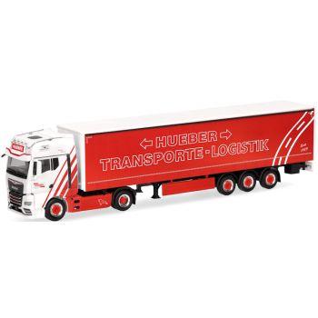 MAN TGC GX Gardinenplanen-Sattelzug, Hueber Transporte - Logistik, Heideck - Bayern