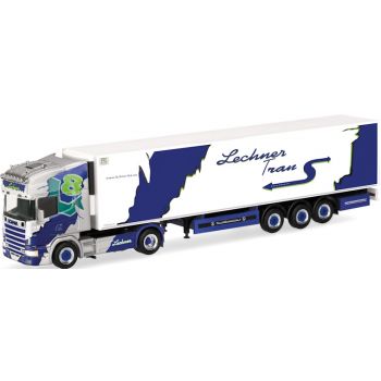 Scania 164 TL Kühlkoffer-Sattelzug, Lechner Trans - Laas, Südtirol - Italien