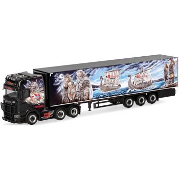 Scania CS 20 Hochdach Kühlkoffer-Sattelzug, Byrknes - Bergen, Norwegen