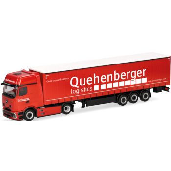 Mercedes-Benz Actros L ProCabin Gigaspace Gardinenplanen-Sattelzug, Quehenberger logistics, Strasswalchen - Österreich