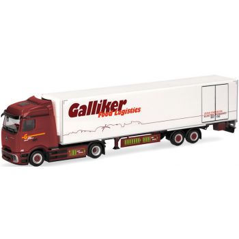 Mercedes-Benz eActros 600 Bigspace Kühlkoffer-Sattelzug, Galliker Food Logistics, Altishofen - Schweiz